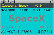 SpaceX Tatkal Software - Tatkal ticket booking proof